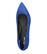 Велурени сини дамски обувки Misha -1 снимка