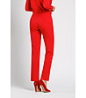 Червен дамски панталон Modelia-1 снимка