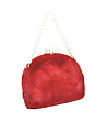 Пухкава чанта тип клъч в червено Lulu-3 снимка
