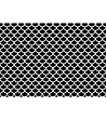 Черно-бяла постелка 52х75 см-1 снимка
