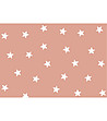 Постелка в розов нюанс и бяло на звезди 52х75 см-0 снимка