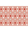 Розова постелка с многоцветен фигурален принт 52х75 см-0 снимка