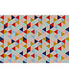 Многоцветна постелка с фигурални мотиви 52х75 см Effect colours I-0 снимка