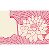 Постелка в цвят екрю с розов принт цвете 52х75 см-0 снимка