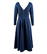 Елегантна синя рокля Bianka-1 снимка