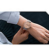Дамски часовник в розовозлатисто и сребристо Ruinette -1 снимка