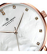 Дамски часовник в розовозлатисто с кафява каишка La Singla-2 снимка