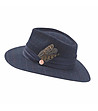 Тъмносиня дамска шапка с периферия Leix-0 снимка