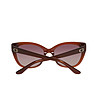 Кафяви дамски слънчеви очила тип пеперуда Barbara-2 снимка
