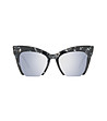 Черни дамски слънчеви очила с нестандартен дизайн Klea-2 снимка