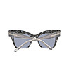 Черни дамски слънчеви очила с нестандартен дизайн Klea-3 снимка
