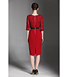 Елегантна червена рокля Rosalyn-1 снимка