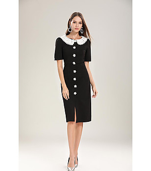 Рокля в черно и бяло Enia снимка