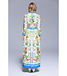 Многоцветна рокля с принт Katerina-1 снимка