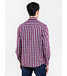 Многоцветна карирана памучна мъжка риза Tinson-1 снимка