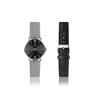 Мъжки часовник в сребристо и черно Мак снимка