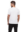 Мъжка памучна тениска в бяло Jamie-1 снимка
