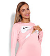 Пижама за бременни в розово и циклама Joana-3 снимка