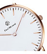 Сребрист дамски часовник с розовозлатист корпус Alita-2 снимка