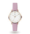 Дамски елегантен часовник Kiera в розово, бяло и розовозлатисто-0 снимка