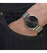 Мъжки часовник в сребристо и черно Мак-3 снимка