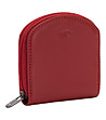 Червено unisex кожено портмоне Joe-2 снимка