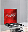 Стъклен протектор за кухня с принт Coca-Cola-2 снимка