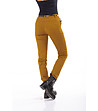 Дамски памучен 7/8 панталон Alenia в цвят горчица-1 снимка