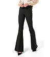 Черен дамски панталон тип чарлстон Katerina-0 снимка