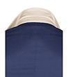 Памучно мъжко сако в цвят индиго Brand-3 снимка