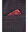 Мъжко памучно сако в цвят каки и бордо Win-3 снимка