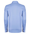 Синя мъжка памучна риза Alger-1 снимка