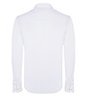 Памучна мъжка риза в бяло Elvin-1 снимка