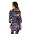 Многоцветно дамско сако с ефектни копчета-1 снимка