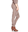 Дамски панталон в цвят капучино-2 снимка
