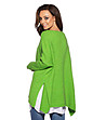 Зелена дамски пуловер Angela-1 снимка