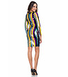Многоцветна рокля с пайети Hestia-1 снимка
