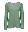 Зелен дамски пуловер Valerie-1 снимка