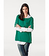 Зелен дамски пуловер Antonia-0 снимка