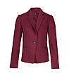 Елегантно дамско сако в цвят бордо Michaela-1 снимка