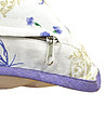 Калъфка за декоративна възглавничка в бяло и лилаво Living 45х45 см-1 снимка