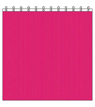 Завеса за баня в розово 180х200 см снимка