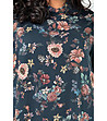 Асиметрична дамска многоцветна блуза Desita-4 снимка