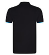 Мъжка черна памучна блуза Royal -1 снимка