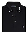 Мъжка черна памучна блуза Royal-3 снимка