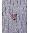 Сив памучен дамски пуловер Sarah-3 снимка