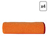Комплект от 4 памучни домакински кърпи 16х21 см в оранжево-0 снимка