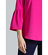 Дамска блуза в цвят циклама Elia-4 снимка
