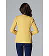 Дамско сако в жълто Jaci-1 снимка