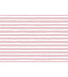 Постелка на райе в розово и бяло 52х75 см-1 снимка